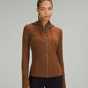 NWT Lululemon Hooded Define Jacket *Nulu - Roasted Brown (Size 10)